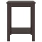 vidaXL Mesitas de noche madera maciza de pino marrón oscuro 35x30x47cm vidaXL Mesitas de noche madera maciza de pino marrón oscuro 35x30x47cm
