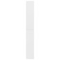 vidaXL Estantería de 5 niveles madera contrachapada blanca 80x24x175cm vidaXL Estantería de 5 niveles madera contrachapada blanca 80x24x175cm