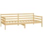 vidaXL Sofá cama con colchón madera de pino maciza 90x200 cm vidaXL Sofá cama con colchón madera de pino maciza 90x200 cm