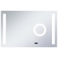 vidaXL Espejo de pared de baño con LED y sensor táctil 100x60 cm vidaXL Espejo de pared de baño con LED y sensor táctil 100x60 cm