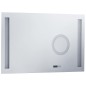 vidaXL Espejo de pared de baño con LED y sensor táctil 100x60 cm vidaXL Espejo de pared de baño con LED y sensor táctil 100x60 cm