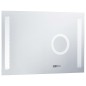 vidaXL Espejo de pared de baño con LED y sensor táctil 100x60 cm vidaXL Espejo de pared de baño con LED y sensor táctil 100x60 cm