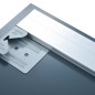 vidaXL Espejo de pared de baño con LED y sensor táctil 100x60 cm vidaXL Espejo de pared de baño con LED y sensor táctil 100x60 cm