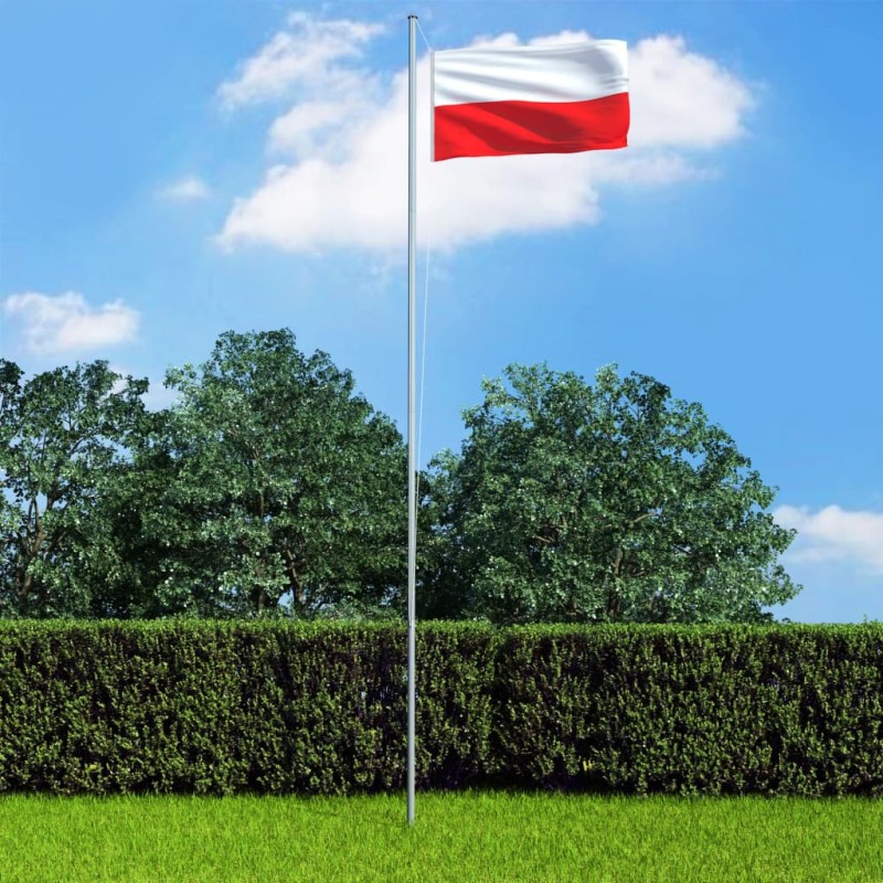 vidaXL Bandera de Polonia 90x150 cm vidaXL Bandera de Polonia 90x150 cm