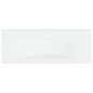 vidaXL Lavabo empotrado con grifo cerámica blanco 101x39x18 cm vidaXL Lavabo empotrado con grifo cerámica blanco 101x39x18 cm