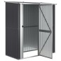 vidaXL Cobertizo jardín acero galvanizado antracita 180,5x97x209,5 cm vidaXL Cobertizo jardín acero galvanizado antracita 180,5x97x209,5 cm
