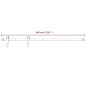 vidaXL Kit herrajes para puertas correderas de acero blanco 183 cm vidaXL Kit herrajes para puertas correderas de acero blanco 183 cm