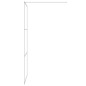 vidaXL Mampara de ducha vidrio ESG transparente plateado 90x195 cm vidaXL Mampara de ducha vidrio ESG transparente plateado 90x195 cm