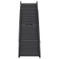 vidaXL Rampa plegable para perros plástico negro 153x40x12,5 cm vidaXL Rampa plegable para perros plástico negro 153x40x12,5 cm