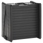 vidaXL Rampa plegable para perros plástico negro 153x40x12,5 cm vidaXL Rampa plegable para perros plástico negro 153x40x12,5 cm