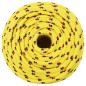 vidaXL Cuerda de barco polipropileno amarillo 12 mm 100 m vidaXL Cuerda de barco polipropileno amarillo 12 mm 100 m