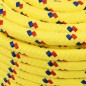 vidaXL Cuerda de barco polipropileno amarillo 12 mm 100 m vidaXL Cuerda de barco polipropileno amarillo 12 mm 100 m