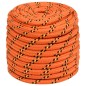 vidaXL Cuerda de barco polipropileno naranja 16 mm 25 m vidaXL Cuerda de barco polipropileno naranja 16 mm 25 m