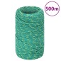 vidaXL Cuerda de barco polipropileno verde 2 mm 500 m vidaXL Cuerda de barco polipropileno verde 2 mm 500 m