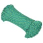 vidaXL Cuerda de barco polipropileno verde 4 mm 50 m vidaXL Cuerda de barco polipropileno verde 4 mm 50 m