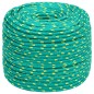 vidaXL Cuerda de barco polipropileno verde 10 mm 100 m vidaXL Cuerda de barco polipropileno verde 10 mm 100 m