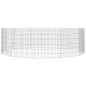vidaXL Jaula para conejos 12 paneles hierro galvanizado 54x60 cm vidaXL Jaula para conejos 12 paneles hierro galvanizado 54x60 cm