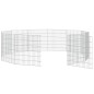 vidaXL Jaula para conejos 12 paneles hierro galvanizado 54x60 cm vidaXL Jaula para conejos 12 paneles hierro galvanizado 54x60 cm