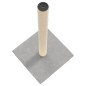 vidaXL Poste rascador para gatos gris claro 35x35x70 cm vidaXL Poste rascador para gatos gris claro 35x35x70 cm