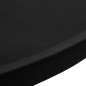 2 Manteles negros ajustados para mesa de pie - 80 cm diámetro 2 Manteles negros ajustados para mesa de pie - 80 cm diámetro