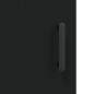 vidaXL Aparador alto madera contrachapada negro 69,5x34x180 cm vidaXL Aparador alto madera contrachapada negro 69,5x34x180 cm