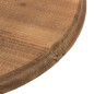 vidaXL Mesa auxiliar de madera de abeto maciza marrón 40x64 cm vidaXL Mesa auxiliar de madera de abeto maciza marrón 40x64 cm