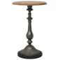 vidaXL Mesa auxiliar de madera de abeto maciza marrón 40x64 cm vidaXL Mesa auxiliar de madera de abeto maciza marrón 40x64 cm