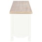 vidaXL Mueble para TV de madera blanco 120x30x40 cm