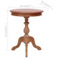 vidaXL Mesa auxiliar de madera maciza de caoba natural 50x50x65 cm vidaXL Mesa auxiliar de madera maciza de caoba natural 50x50x65 cm