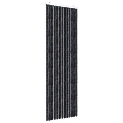 vidaXL Cortina mosquitera de chenilla gris antracita 56x185 cm 