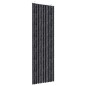 vidaXL Cortina mosquitera de chenilla gris antracita 56x185 cm vidaXL Cortina mosquitera de chenilla gris antracita 56x185 cm