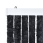 vidaXL Cortina mosquitera de chenilla gris antracita 56x185 cm vidaXL Cortina mosquitera de chenilla gris antracita 56x185 cm