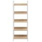 vidaXL Estantería de 5 niveles madera ingeniería roble 60x27,6x158,5cm vidaXL Estantería de 5 niveles madera ingeniería roble 60x27,6x158,5cm