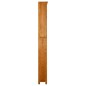 vidaX Estantería de 7 niveles de madera maciza de roble 90x22,5x200 cm vidaX Estantería de 7 niveles de madera maciza de roble 90x22,5x200 cm