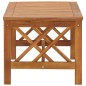 vidaXL Mesa de centro de madera maciza de acacia 102x50x43 cm vidaXL Mesa de centro de madera maciza de acacia 102x50x43 cm