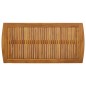 vidaXL Mesa de centro de madera maciza de acacia 102x50x43 cm vidaXL Mesa de centro de madera maciza de acacia 102x50x43 cm