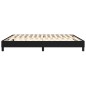 vidaXL Estructura de cama box spring tela negro 160x200 cm vidaXL Estructura de cama box spring tela negro 160x200 cm