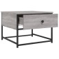 vidaXL Mesa de centro madera contrachapada gris Sonoma 51x51x40 cm vidaXL Mesa de centro madera contrachapada gris Sonoma 51x51x40 cm