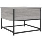 vidaXL Mesa de centro madera contrachapada gris Sonoma 51x51x40 cm vidaXL Mesa de centro madera contrachapada gris Sonoma 51x51x40 cm