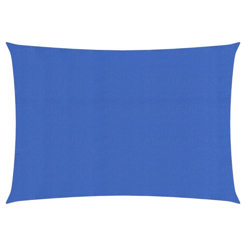 vidaXL Toldo de vela azul HDPE 160 g/m² 2,5x4,5 m vidaXL Toldo de vela azul HDPE 160 g/m² 2,5x4,5 m