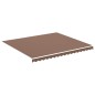 vidaXL Tela de repuesto para toldo marrón 4x3,5 m vidaXL Tela de repuesto para toldo marrón 4x3,5 m