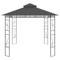 vidaXL Cenador gris antracita 4x3x2,7 m 160 g/m² vidaXL Cenador gris antracita 4x3x2,7 m 160 g/m²
