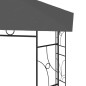 vidaXL Cenador gris antracita 4x3x2,7 m 160 g/m² vidaXL Cenador gris antracita 4x3x2,7 m 160 g/m²