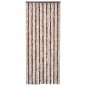 vidaXL Cortina mosquitera beige y marrón claro chenilla 56x200 cm vidaXL Cortina mosquitera beige y marrón claro chenilla 56x200 cm