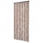 vidaXL Cortina mosquitera beige y marrón claro chenilla 56x200 cm vidaXL Cortina mosquitera beige y marrón claro chenilla 56x200 cm