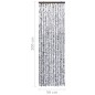 vidaXL Cortina mosquitera marrón y beige chenilla 56x200 cm vidaXL Cortina mosquitera marrón y beige chenilla 56x200 cm