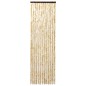 vidaXL Cortina mosquitera de chenilla beige 90x200 cm