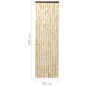 vidaXL Cortina mosquitera de chenilla beige 90x200 cm