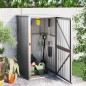 vidaXL Cobertizo de herramientas jardín acero galvanizado 88x89x161 cm vidaXL Cobertizo de herramientas jardín acero galvanizado 88x89x161 cm