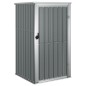 vidaXL Cobertizo de herramientas jardín acero galvanizado 88x89x161 cm vidaXL Cobertizo de herramientas jardín acero galvanizado 88x89x161 cm